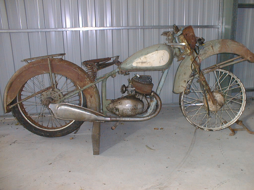 1949 BSA Bantam Restoration Step 1